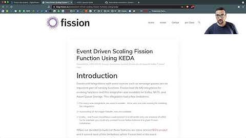 Kafka Integration with Fission Functions using Keda