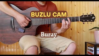 Buray - Buzlu Cam - Easy Guitar Chords Tutorial
