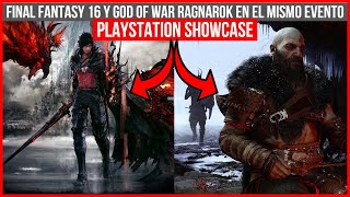 PLAYSTATION SHOWCASE ESTA CERCA❗FINAL FANTASY 16 Y GOD OF WAR RAGNAROK JUNTOS❗SALEN ESTE AÑO 👀 ps5