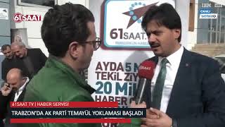 Arsin Belediye Başkan Aday Adayı Seyit Hisoğlu Açıklamalarda Bulundu Resimi