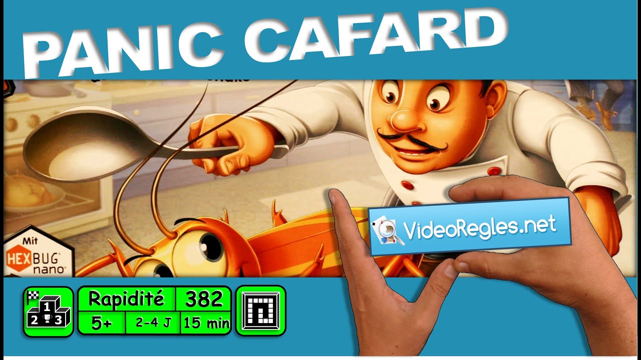 Vidéorègle Jeu de Société  PANIC CAFARD  par Yahndrev (#382) (+sub) 