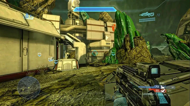 Halo 4 BTB - Legendary Slayer on Shatter vs Vitriol and Team