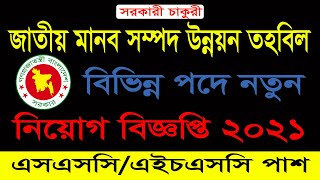 NHRDF Job Circular 2021 | National Human Resource Development Fund NHRDF Job Circular 2021