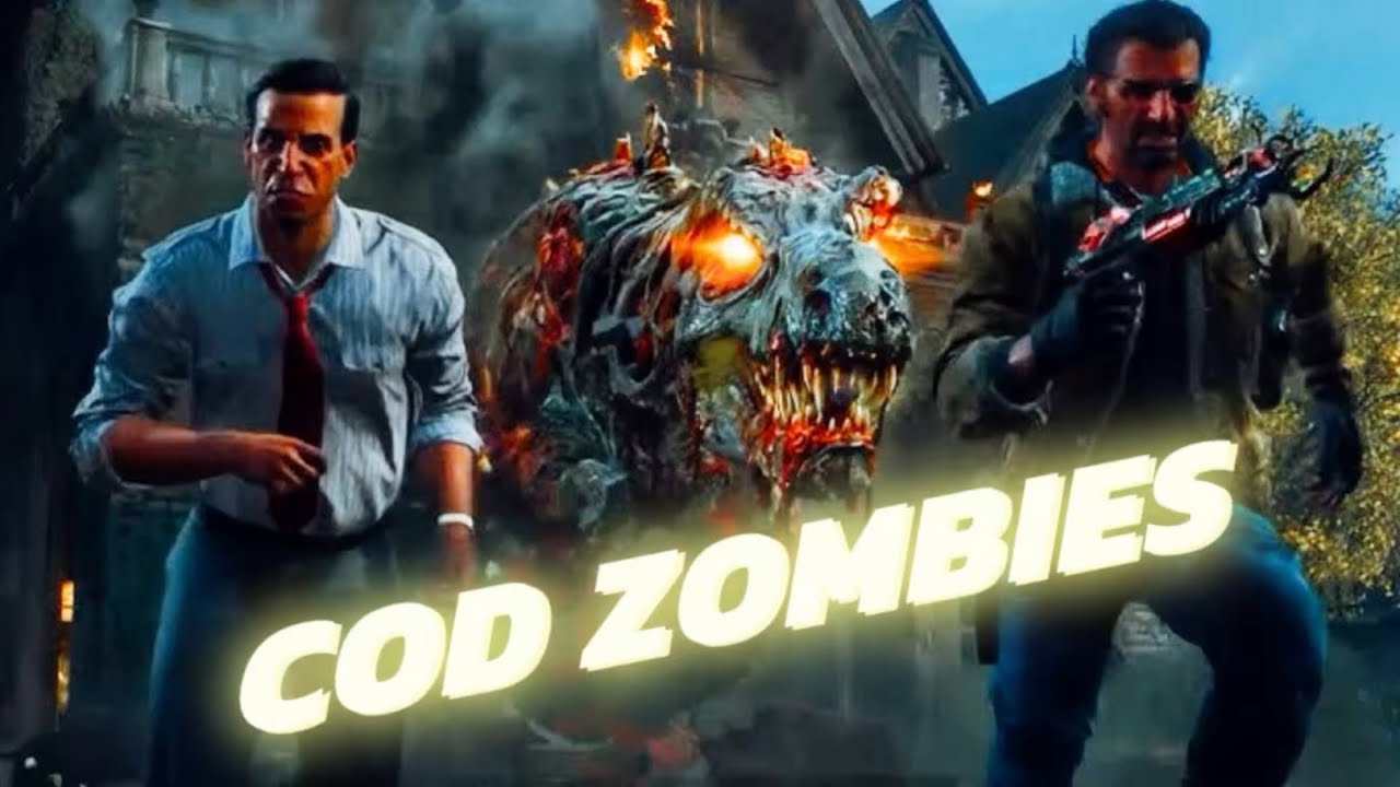 Cod T Rex Zombie T-Rex Boss Fight Easter Egg - YouTube