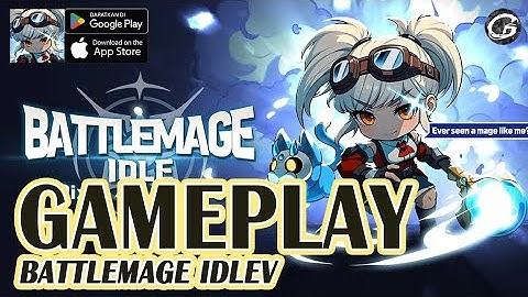 BATTLEMAGE IDLE GAMEPLAY - MOBILE GAME (ANDROID/IOS)