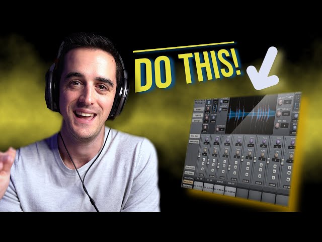 How To Make Drum Samples Invisible In The Mix - TSRB Podcast