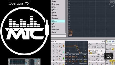 Ableton Live  - How To Use Operator #5