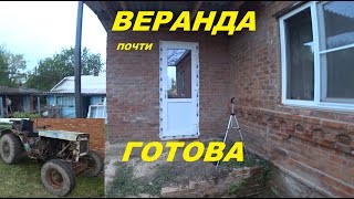 73. КУПИЛИ УСАДЬБУ, ВОССТАНАВЛИВАЕМ! Монтаж двери и запуск 