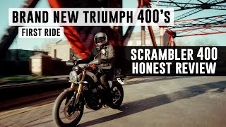 NEW Triumph Scrambler 400 Review | No surprises here!