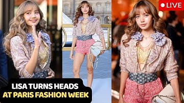 Lisa Turns Heads at Paris Fashion Week – Fan Frenzy & Iconic Barbie Beauty