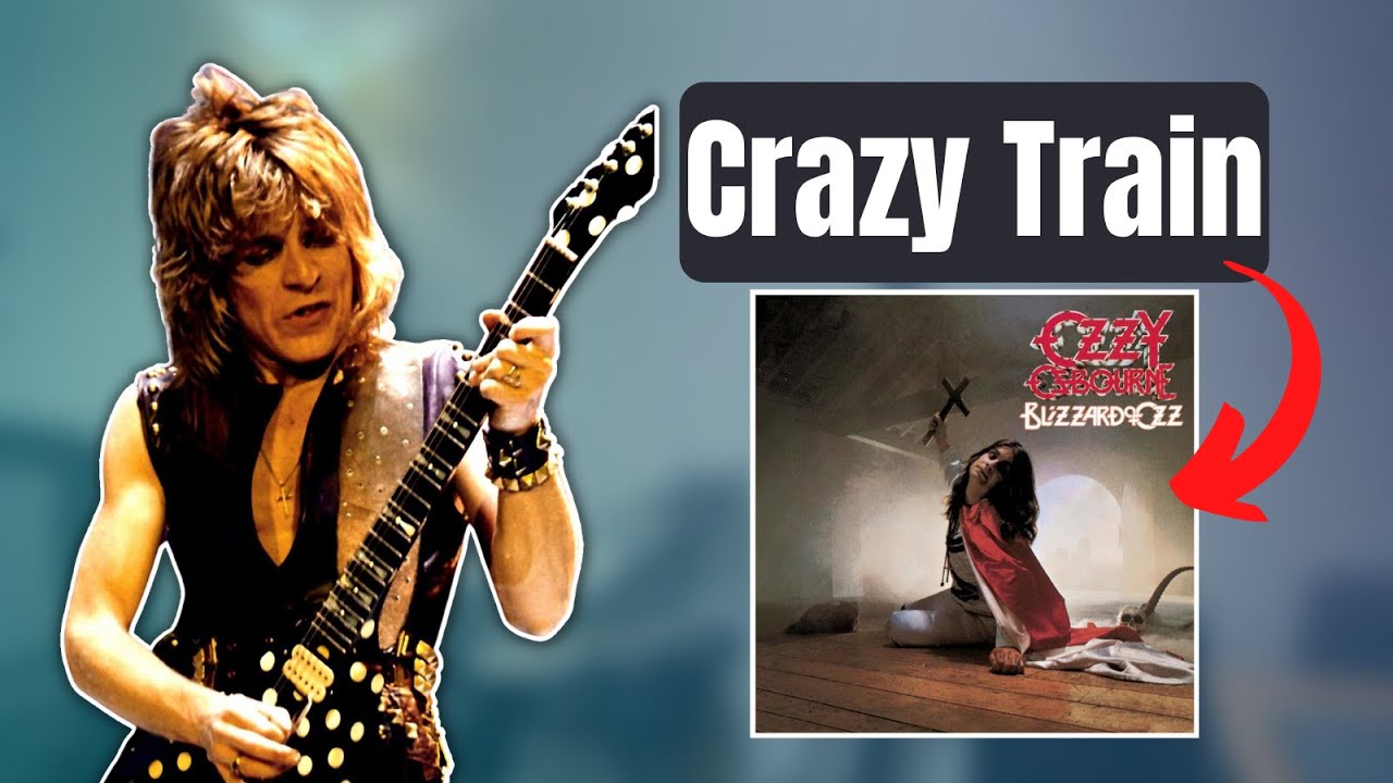 Write a Riff Like Randy Rhoads Crazy Train YouTube