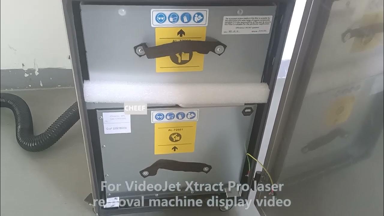 Let's take a look at the laser removal machine display video of