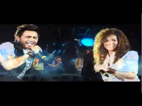 Tamer Hosny FT Aliaa - Etamen [ Marina Concert 2010 ]