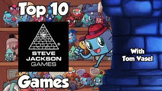 Top 10 Steve Jackson Games - with Tom Vasel