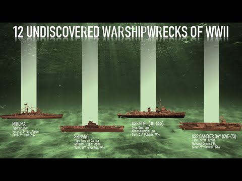 12 Undiscovered Warshipwrecks