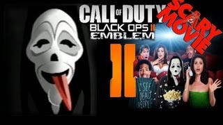 Black Ops 2 Emblem - Scary Movie Mask - COD Tutorial