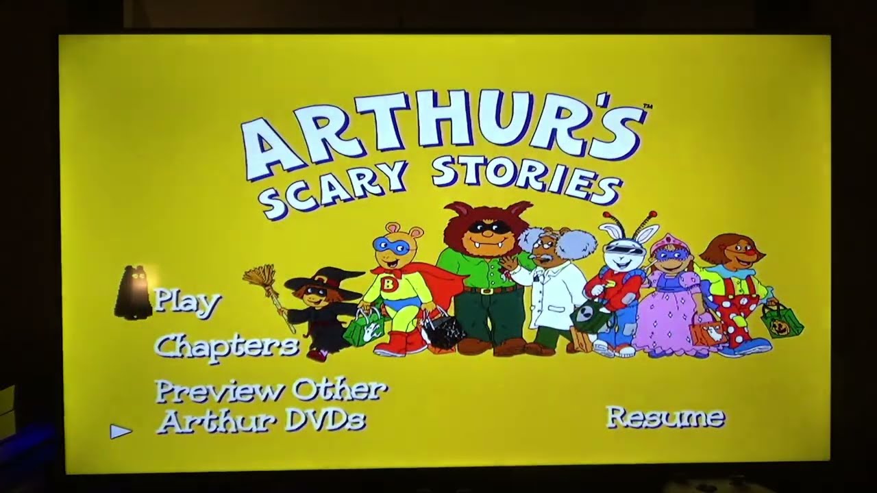 Opening/Closing to Arthur's Scary Stories 2002 DVD