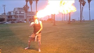 Fire Breathing Performance
