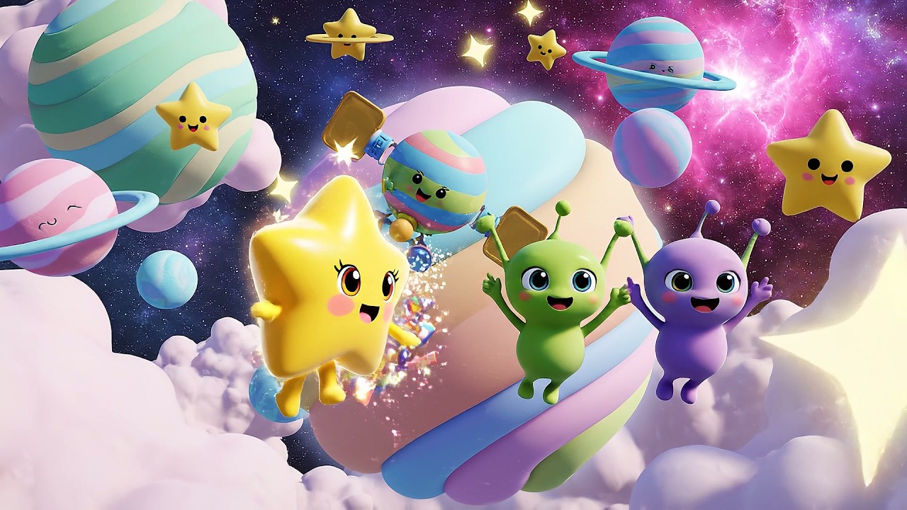 Estrellita, ¿Dónde Estás Misión de Rescate Espacial | Canciones para Dormir y Aventuras