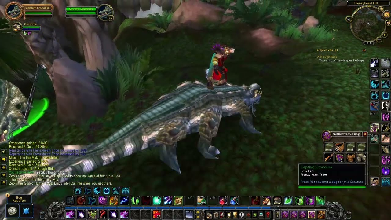 How to do A Rough Ride quest WoW WOTLK Classic YouTube