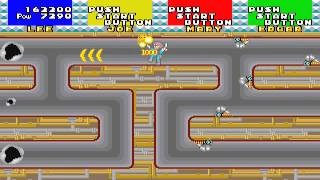 1986 Quartet Arcade Old School game Playthrough retro game