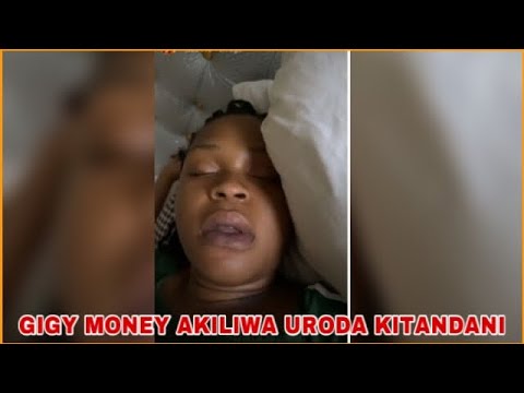 TAZAMA VIDEO YA GIGY MONEY AKILIWA URODA KITANDANI LIVE