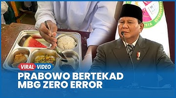 Prabowo Bertekad MBG Zero Error Tak Ada Keracunan: Guru Ajari Murid Cuci Tangan Sebelum Makan