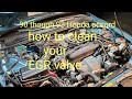 how to clean your EGR and all EGR systems 90 through 93 Honda accord #EGR #Honda #cb7