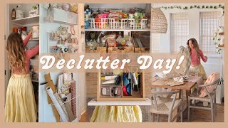 DECLUTTER DAY | organizing & cleaning out our home for the new year!