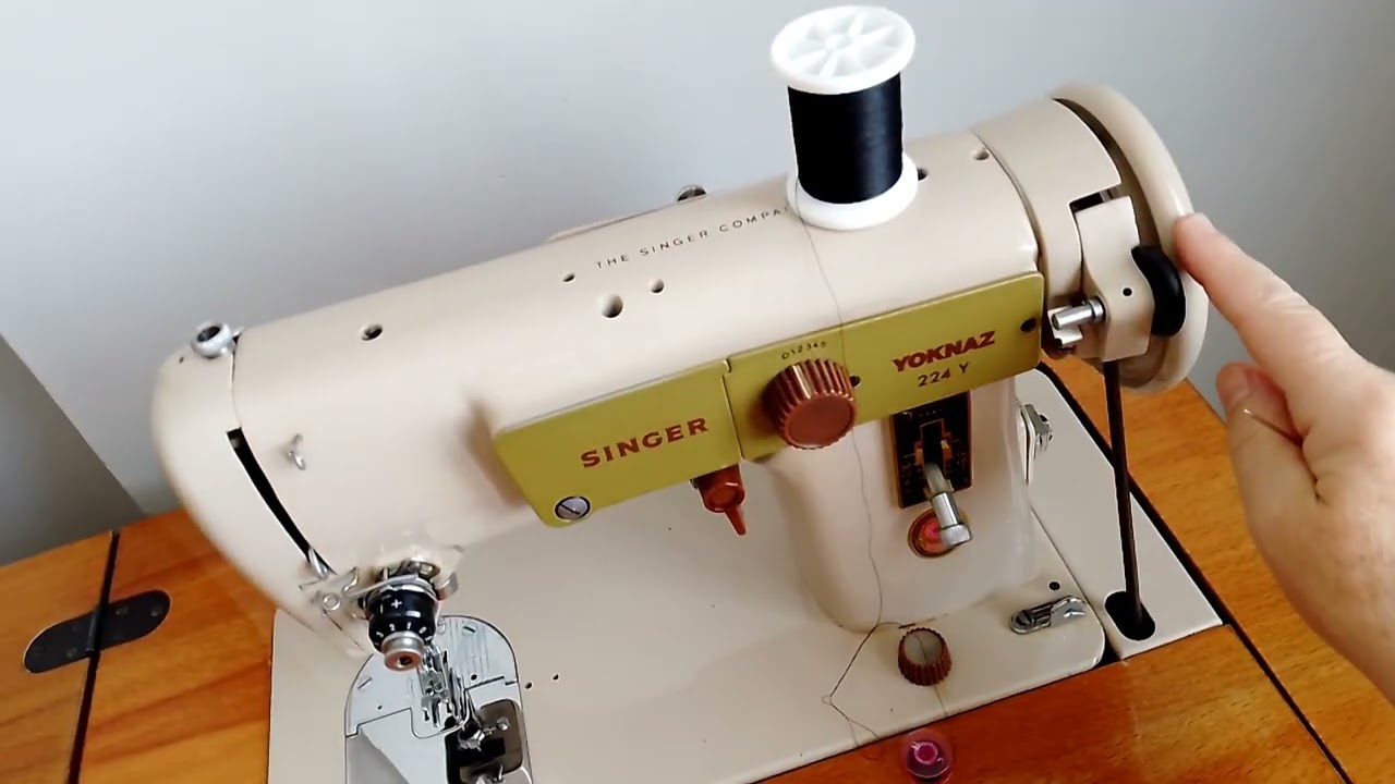 Singer Yoknaz 224 Y Masura Sarma - İp takma - Dikiş Dikme Vb