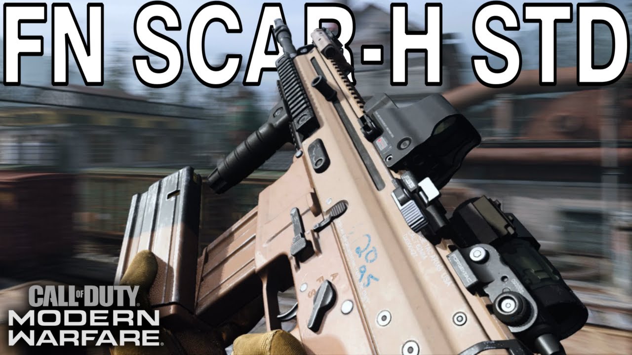 FN SCAR-H STD (FN Scar 17) Modern Warfare Gameplay (PS5)