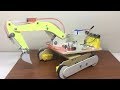 MAKE AN AMAZING RC EXCAVATOR TOY - HYDRAULIC JCB || How to Make a Remote Control Excavator