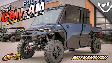 Walkaround | 2026 Can-Am® Defender MAX Limited HD11