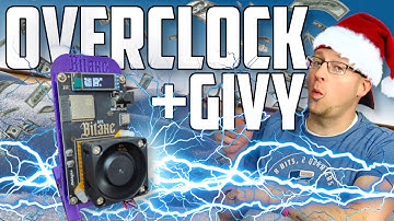 ⚡ Overclocking the Bitaxe Gamma for Max Hashrate | Giveaway #4 #bitcoin #bitaxe 🛠