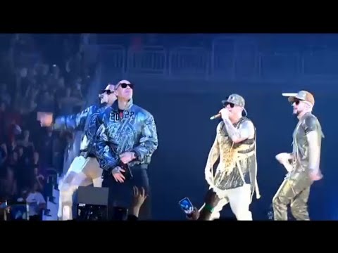 Wisin & Yandel Invitan A Baby Rasta Y Gringo Y Cantan Punto 40 En Tarima