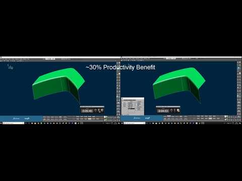 ICEM Surf Tutorial: SURF+ Hotkeys gives 30% productivity benefit