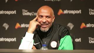 JAMAICA VS NIGERIA: OFFICIAL POST MATCH PRESS CONFERENCE WITH SUPER EAGLES COACH ERIC CHELLE