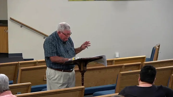 8-14-22 Sunday Bible Class - Bob Beeler