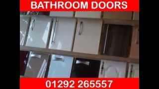 http://www.bathroomsayr.co.uk - Bathoom Doors, From As-nu replacement bathroom doors. Made to measure replacement doors 