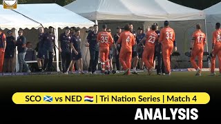 Scotland vs Netherlands | Post Match Analysis | Netherlands Tri Nation Series 2024 | Daily Cricket