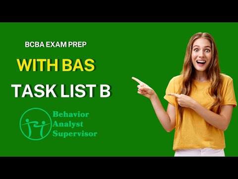 Free BCBA Task List Review B-2
