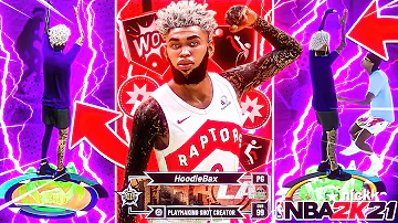 NEW BEST PLAYMAKING SHOT CREATOR BUILD IN NBA 2K21! FASTEST SIGNATURE STYLES + BEST JUMPSHOT!