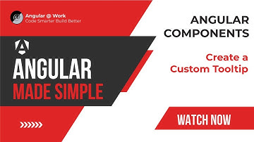 How to Create a Custom Tooltip Component in Angular
