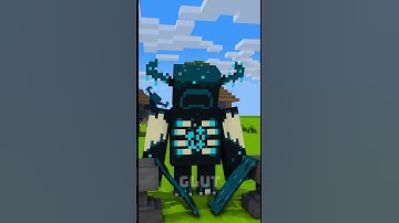 Herobrine vs Warden? - Minecraft animation #animation #minecraft