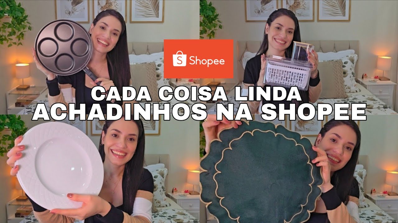 MELHORES COMPRAS PRA CASA NA SHOPEE! Tudo baratinho!