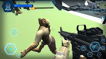 Zombie Battleground: Shooting Games Pixel FPS 3D - Final Boss + Ending - Lomelvo