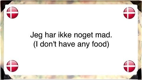 Learn Danish - Listen and repeat exercises 1-4 (Compilation) Generous January