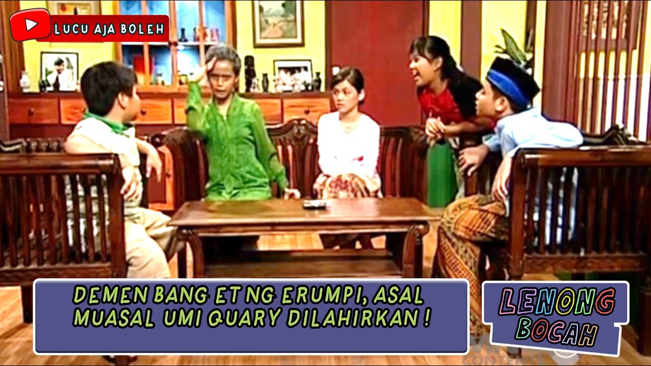 DEMEN BANGET NGERUMPI, ASAL MUASAL UMI QUARY DILAHIRKAN ! - LENONG BOCAH