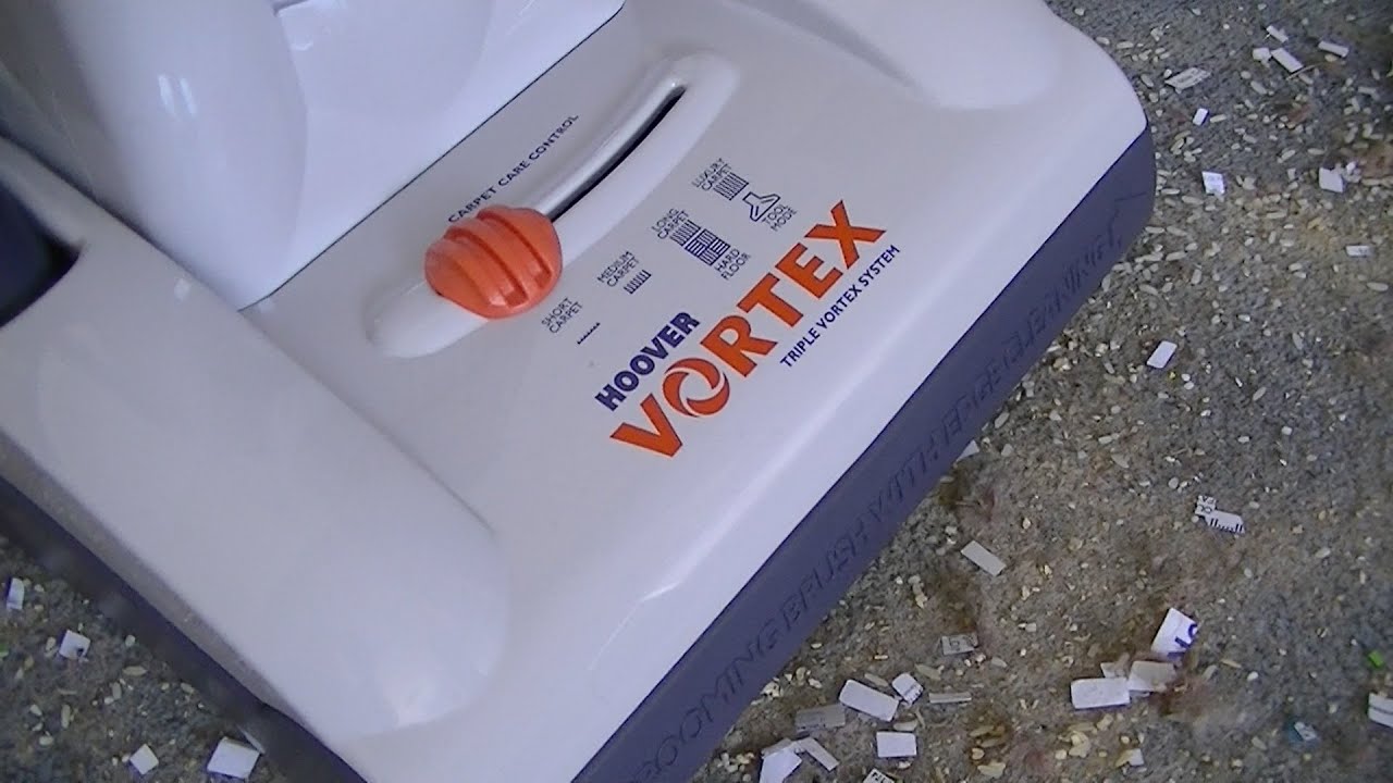 Vintage Hoover Vortex Bagless Upright Vacuum Cleaner Full Demo & Review