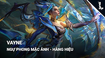 Trang Phục Vayne Ngự Phong Mặc Ảnh - Hàng Hiệu | LMHT: Tốc Chiến
